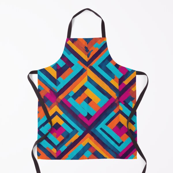 Item preview, Rectangular Repeating Pattern In Contrasting Colors designed and sold by Jollys-ArtShop.