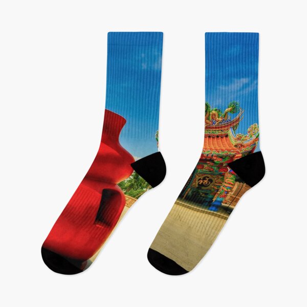 Item preview, Red Chimney Chinese Temple designed and sold by AJEvans.