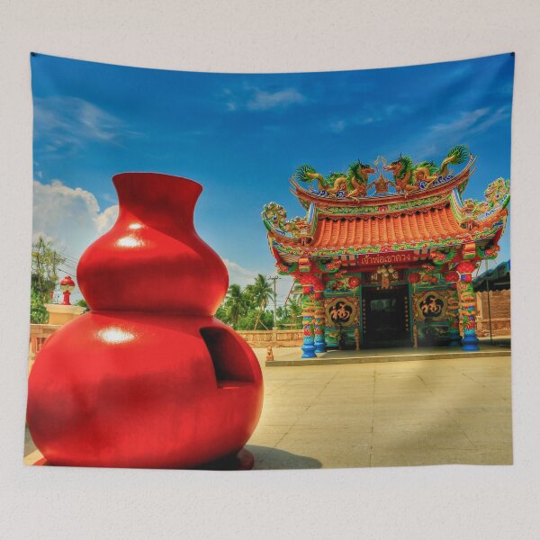 Item preview, Red Chimney Chinese Temple designed and sold by AJEvans.
