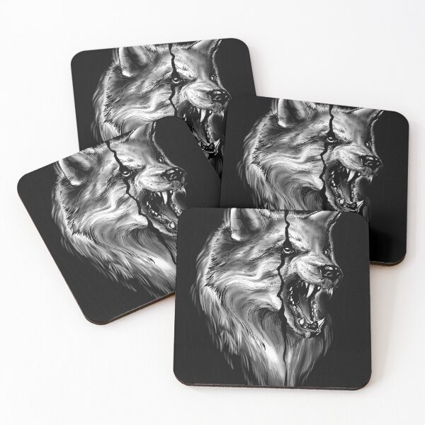 Item preview, Wild wolf designed and sold by Oliwia-K.