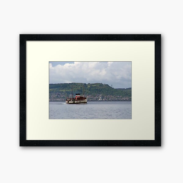 The Waverley Paddle Steamer Framed Art Print