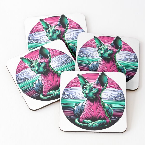 Item preview, Vibrant Whiskers on Digital Waves designed and sold by AnCollection.