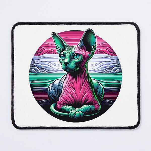 Item preview, Vibrant Whiskers on Digital Waves designed and sold by AnCollection.