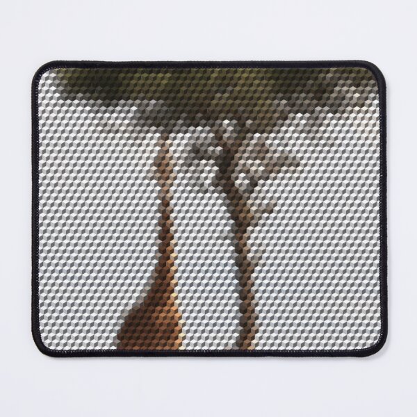 Item preview, Giraffe 3D Cubes Low Poly Art designed and sold by SpiroJo.