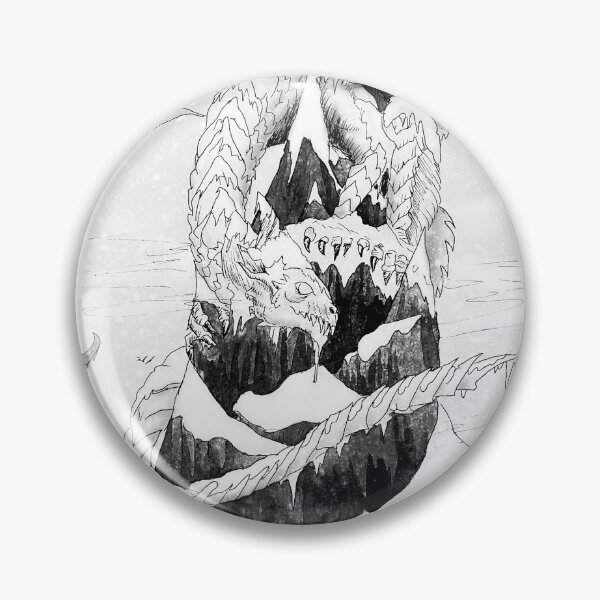 Item preview, White Dragon wakes up from top of mountain designed and sold by Rene Trujillo Illustrations.