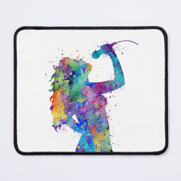 Item preview, Girl Singing Vocal Performer Watercolor Gift designed and sold by LotusGifts.
