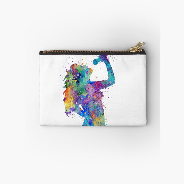 Item preview, Girl Singing Vocal Performer Watercolor Gift designed and sold by LotusGifts.