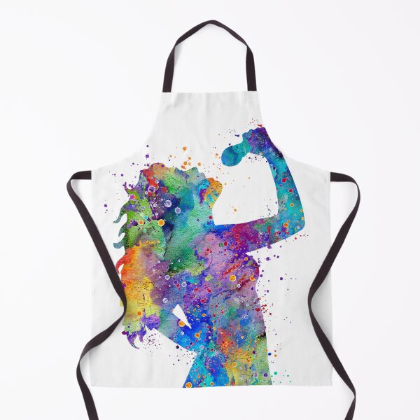 Item preview, Girl Singing Vocal Performer Watercolor Gift designed and sold by LotusGifts.