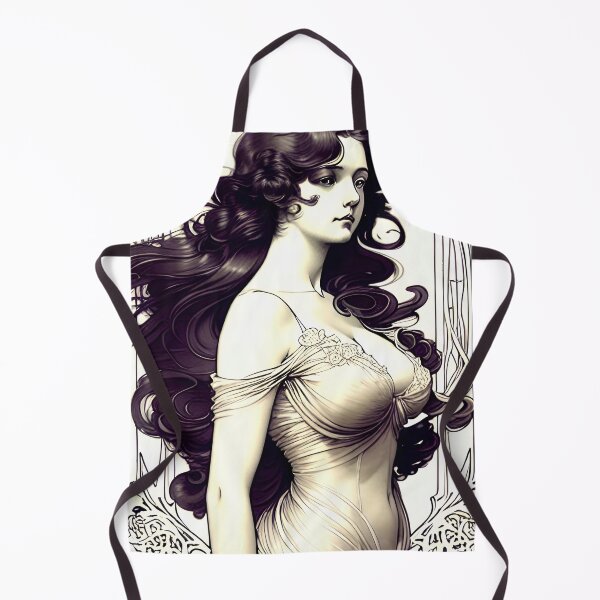 Item preview, Nouveau girl designed and sold by MatrixTattoo.
