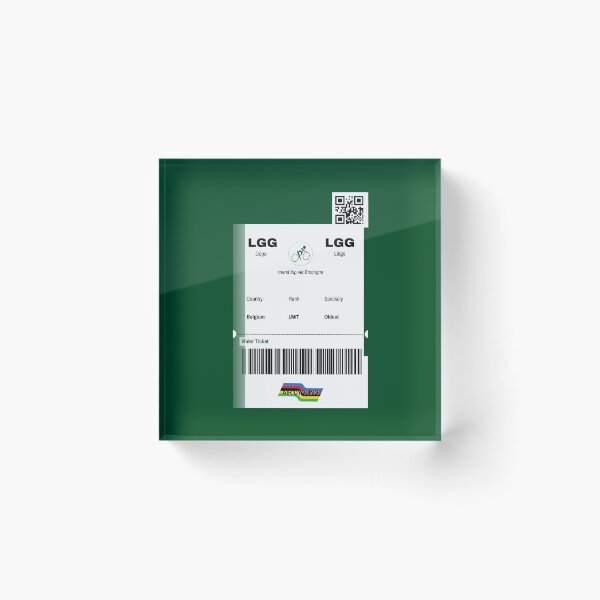 Item preview, World Tour Cycling Ticket - Liège - Bastogne - Liège designed and sold by ReelRide Creations.