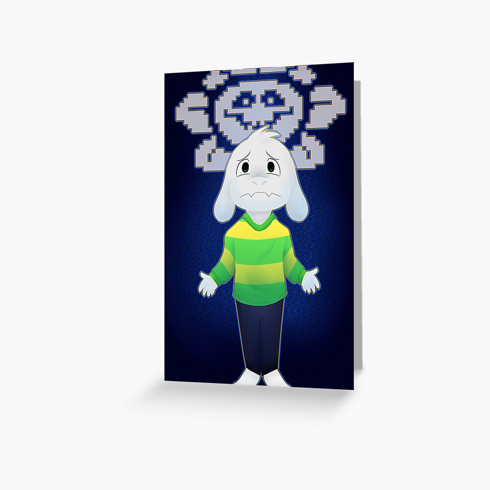 Cuaderno con la obra «Asriel Dreemurr Undertale» de Wertigkeit | Redbubble