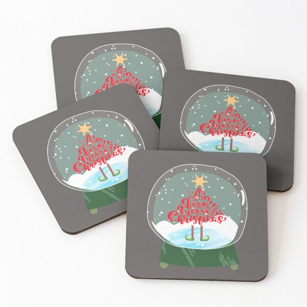 Item preview, Snow Globe Christmas Tree Festive Mood Happy Merry Christmas Elf Movie designed and sold by OliveAndSnow.