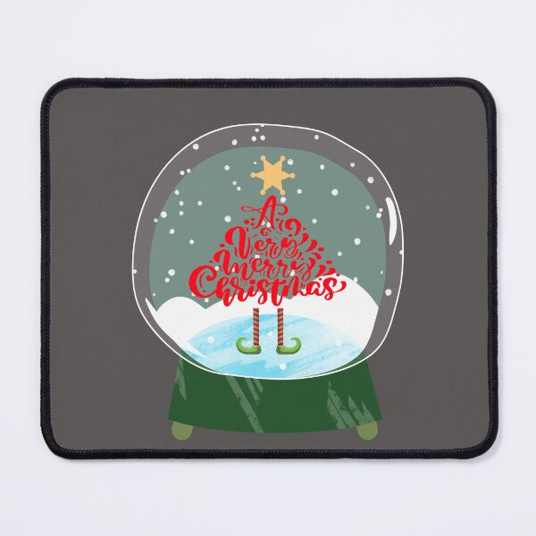 Item preview, Snow Globe Christmas Tree Festive Mood Happy Merry Christmas Elf Movie designed and sold by OliveAndSnow.