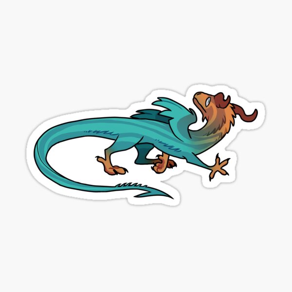 Item preview, Nervous Skink Dragon designed and sold by Fishtrouts.