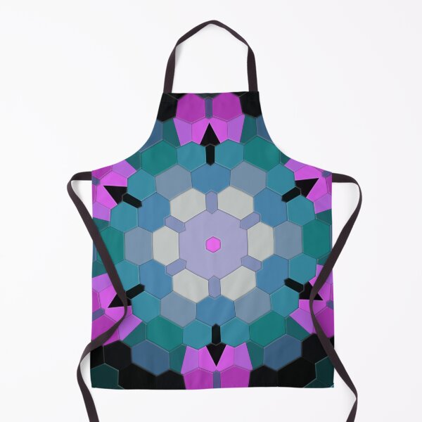 Item preview, "The Clock Disappears" - Repeating Shapes Abstract Pattern designed and sold by pngrktes-art.
