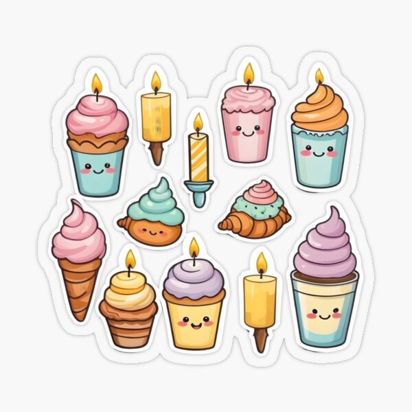 Item preview, candle cake designed and sold by LaongfongDesign.