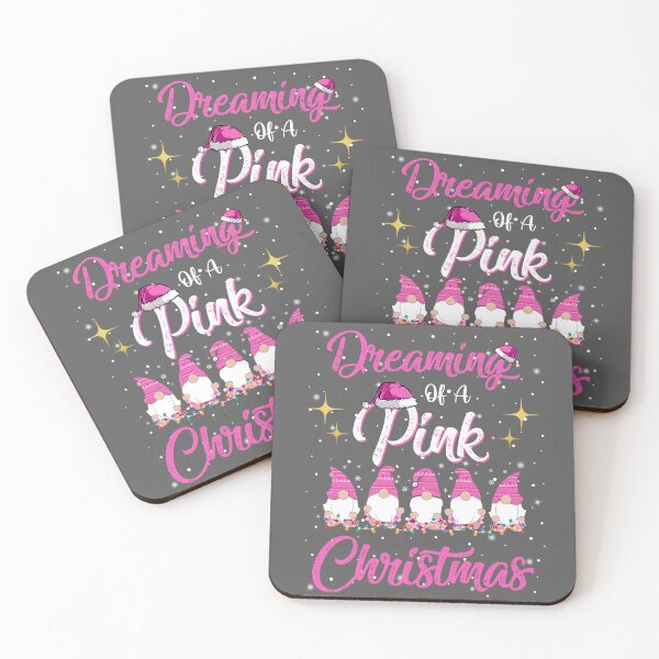Artikelvorschau, Dreaming Of A Pink Christmas Cute Pink Christmas Gnomes entworfen und verkauft von egonline.