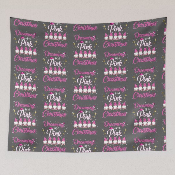 Artikelvorschau, Dreaming Of A Pink Christmas Cute Pink Christmas Gnomes entworfen und verkauft von egonline.