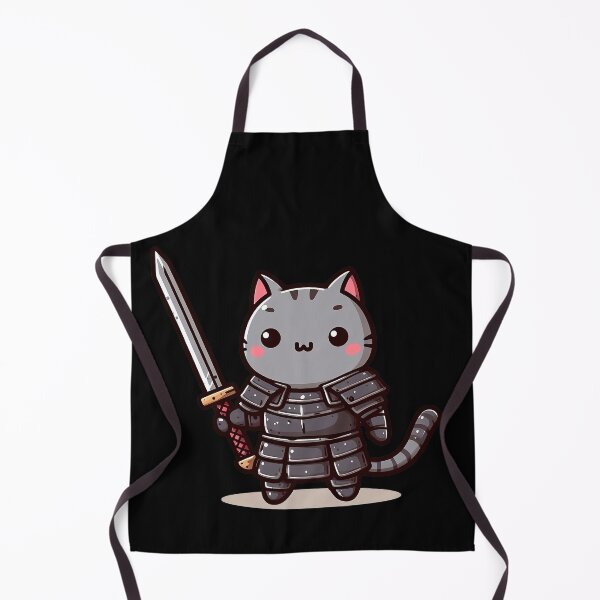Item preview, Cat Warrior designed and sold by QuickSticker.