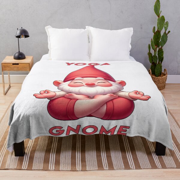 Item preview, Garden Gnome Yoga - Yoga Gnome designed and sold by Mindful-Designs.