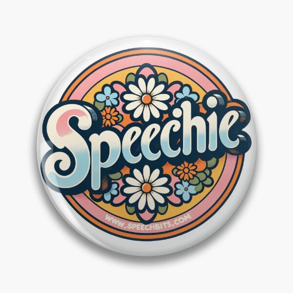 Artikelvorschau, Speechie - Retro-Blüte entworfen und verkauft von SpeechBits.