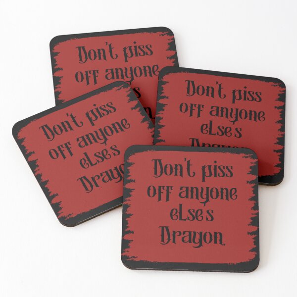 Item preview, Iron Flame Quote - Don’t piss off anyone else’s dragon - Fourth Wing designed and sold by SpiceDoc.