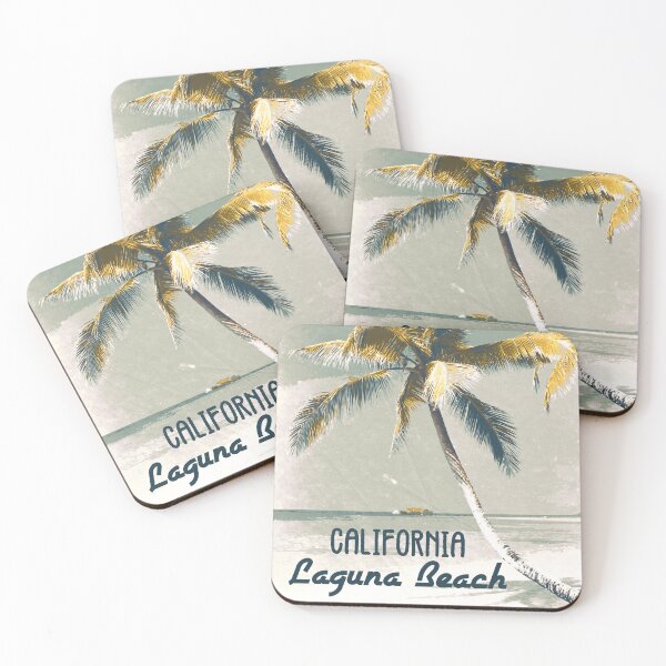 Item preview, Laguna Beach California Vintage style poster Art Beautiful Destinations in USA designed and sold by Naumovski.