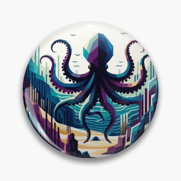 Item preview, Octopus designed and sold by FarbenFabel.