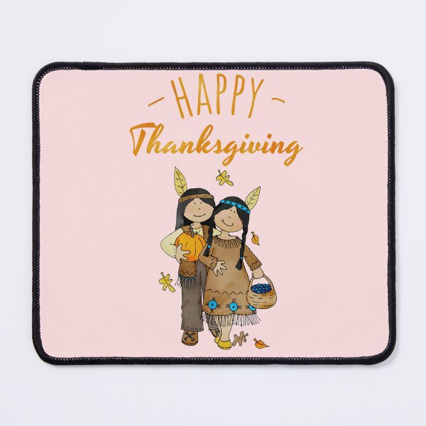 Item preview, Happy Thanksgiving Indian couple celebrates designed and sold by JaroDesign2023.
