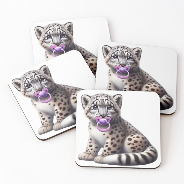 Item preview, Baby Snow Leopard designed and sold by Carly Gough.