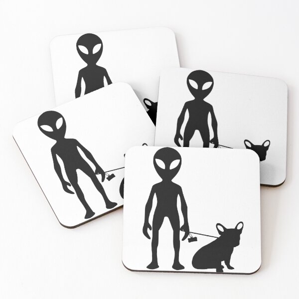 Item preview, Alien walking A Frenchie - French Bulldog - Ears and Eyes - Frenchie gift designed and sold by smooshfaceutd.