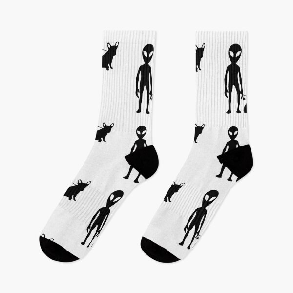 Item preview, Alien walking A Frenchie - French Bulldog - Ears and Eyes - Frenchie gift designed and sold by smooshfaceutd.