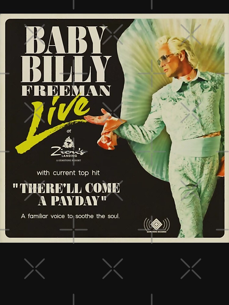 Thumbnail 7 of 7, Essential T-Shirt, Baby Billy Freeman Live at Zion's Landing designed and sold by paniknaomi.