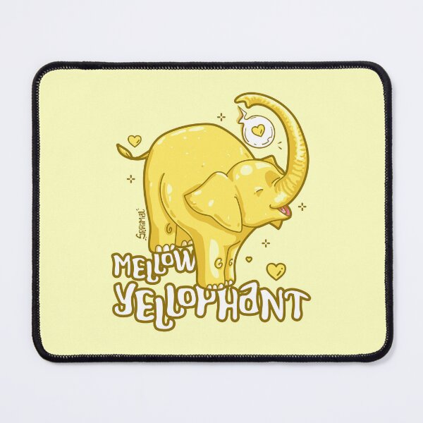 Item preview, Mellow Yellophant - A Sweet Jello Elephant designed and sold by SPIRIMAL.