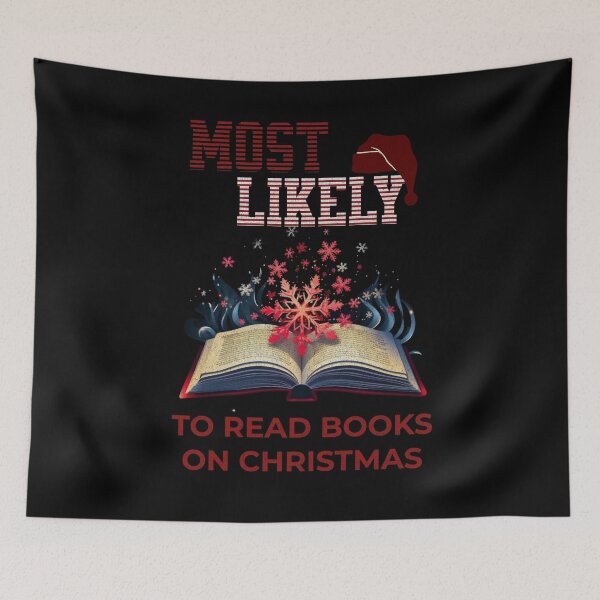 Item preview, MOST LIKELY TO READ BOOKS ON CHRISTMAS  designed and sold by justyna-s28.