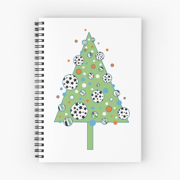 Item preview, Mint Green Christmas Tree with Ornaments designed and sold by MausieDesigns.