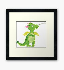 baby puff Framed Print