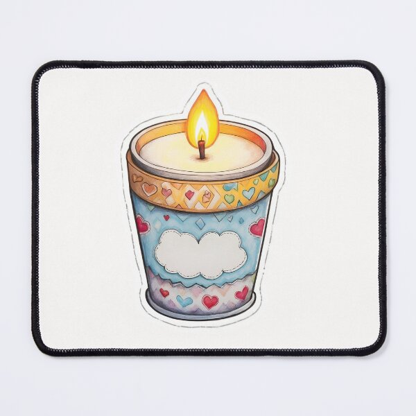 Item preview, cute scented candle designed and sold by LaongfongDesign.