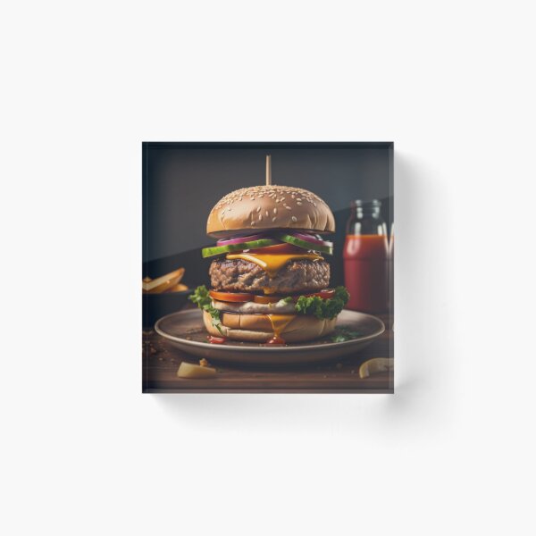 Item preview, A burger yes or no designed and sold by BokaBoka76.