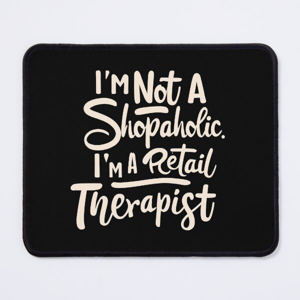 Item preview, Not a Shopaholic designed and sold by Kombinerki.
