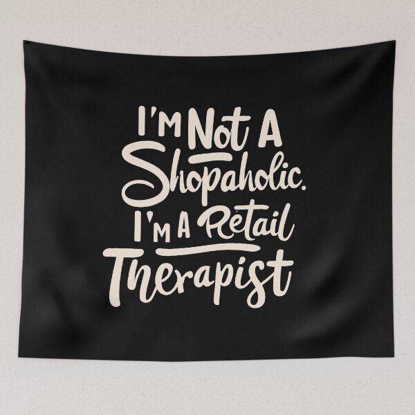 Item preview, Not a Shopaholic designed and sold by Kombinerki.