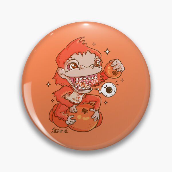 Item preview, Overjoyed Orangeutan - The Orange-Loving Primate designed and sold by SPIRIMAL.