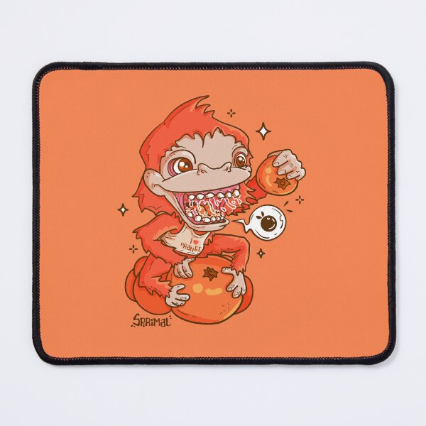 Item preview, Overjoyed Orangeutan - The Orange-Loving Primate designed and sold by SPIRIMAL.