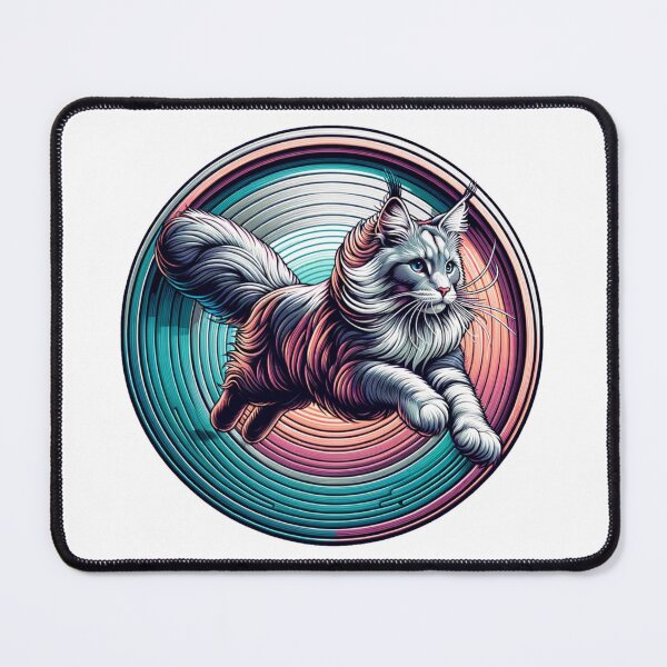 Item preview, Spectral Swirls with a Maine Coon Muse designed and sold by AnCollection.