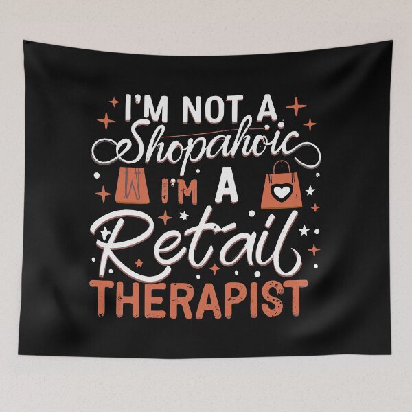 Item preview, Not a Shopaholic designed and sold by Kombinerki.