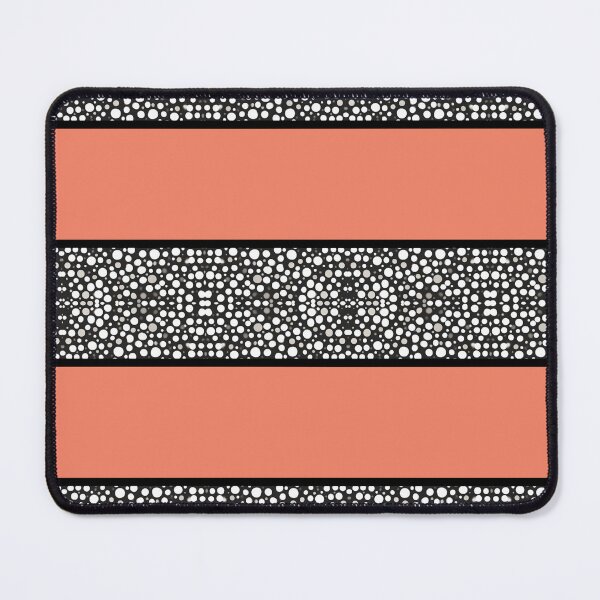 Item preview, Raindrops I Salmon Big Stripes Horizontal designed and sold by CushyNest.