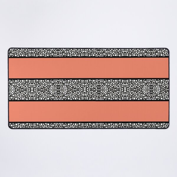 Item preview, Raindrops I Salmon Big Stripes Horizontal designed and sold by CushyNest.