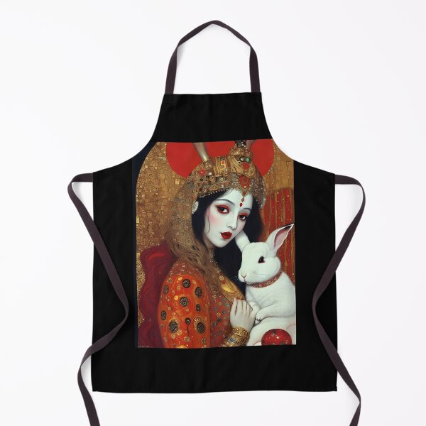 Item preview, Where Gustav Klimt & White Rabbit meet... designed and sold by ZION-E-Store.