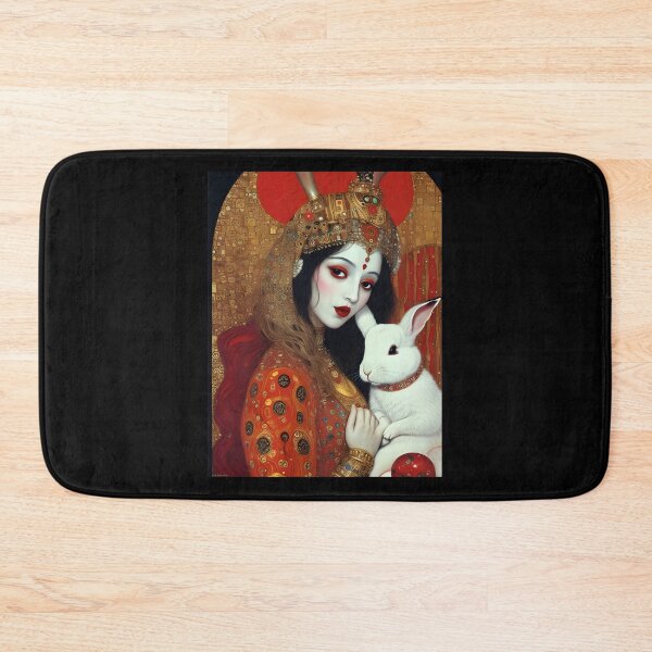 Item preview, Where Gustav Klimt & White Rabbit meet... designed and sold by ZION-E-Store.