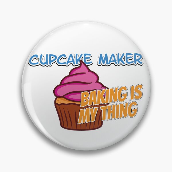 Item preview, CUPCAKE MAKER BAKING IS MY THING designed and sold by mk-Shirts.